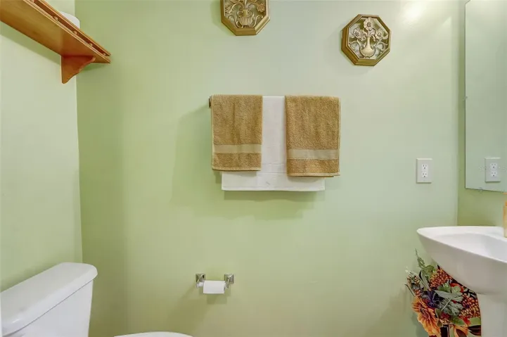 Half bath downstairs