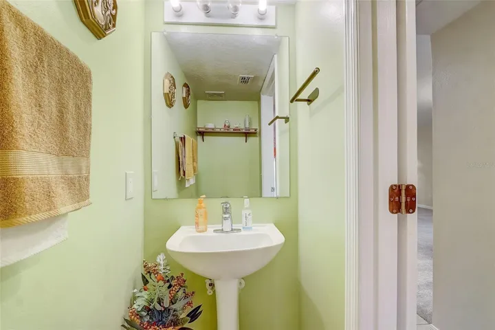 Half bath downstairs