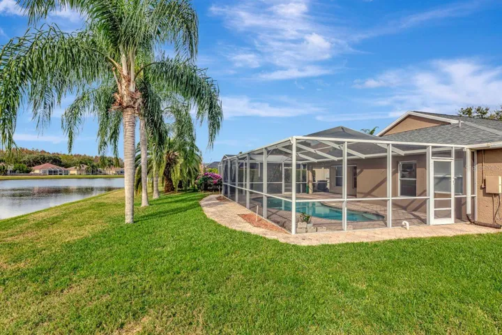 Large private lot with water views