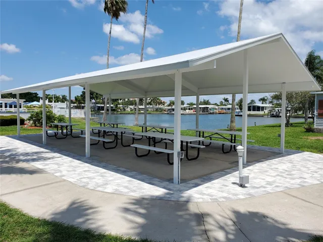 Covered Meeting Area