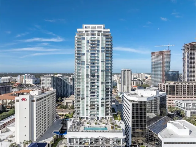 Front of Saltaire condos