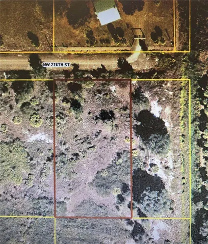 Ariel view showing home across the road