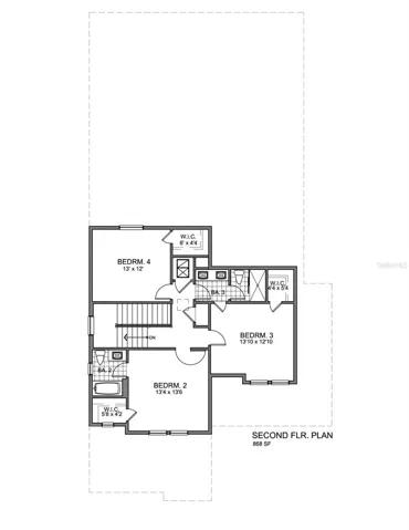 Second Floor Layout