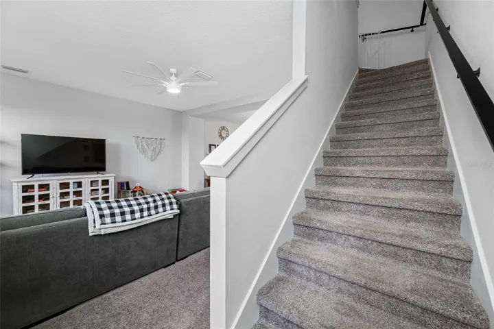 Stairs to the third floor.