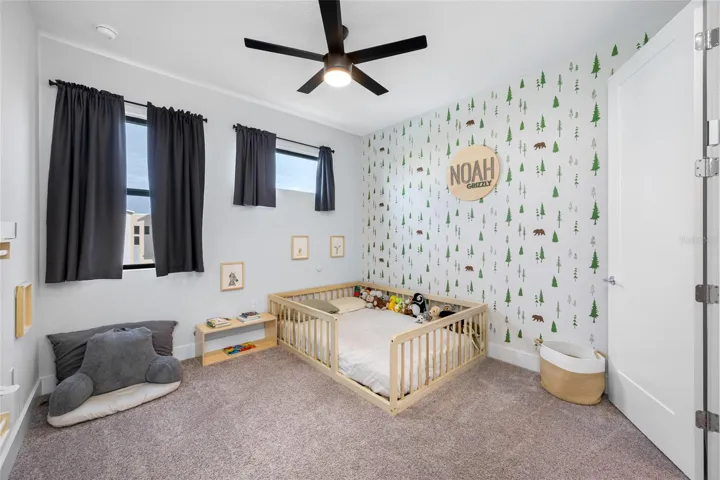 Second bedroom features 10ft ceilings, walk-in closet, and ensuite bathroom with bathtub. Third Floor