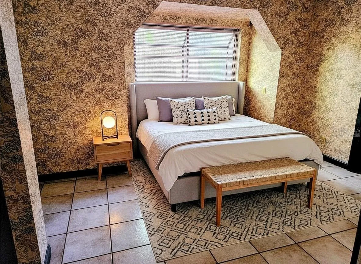 2nd ensuite bedroom virtually staged