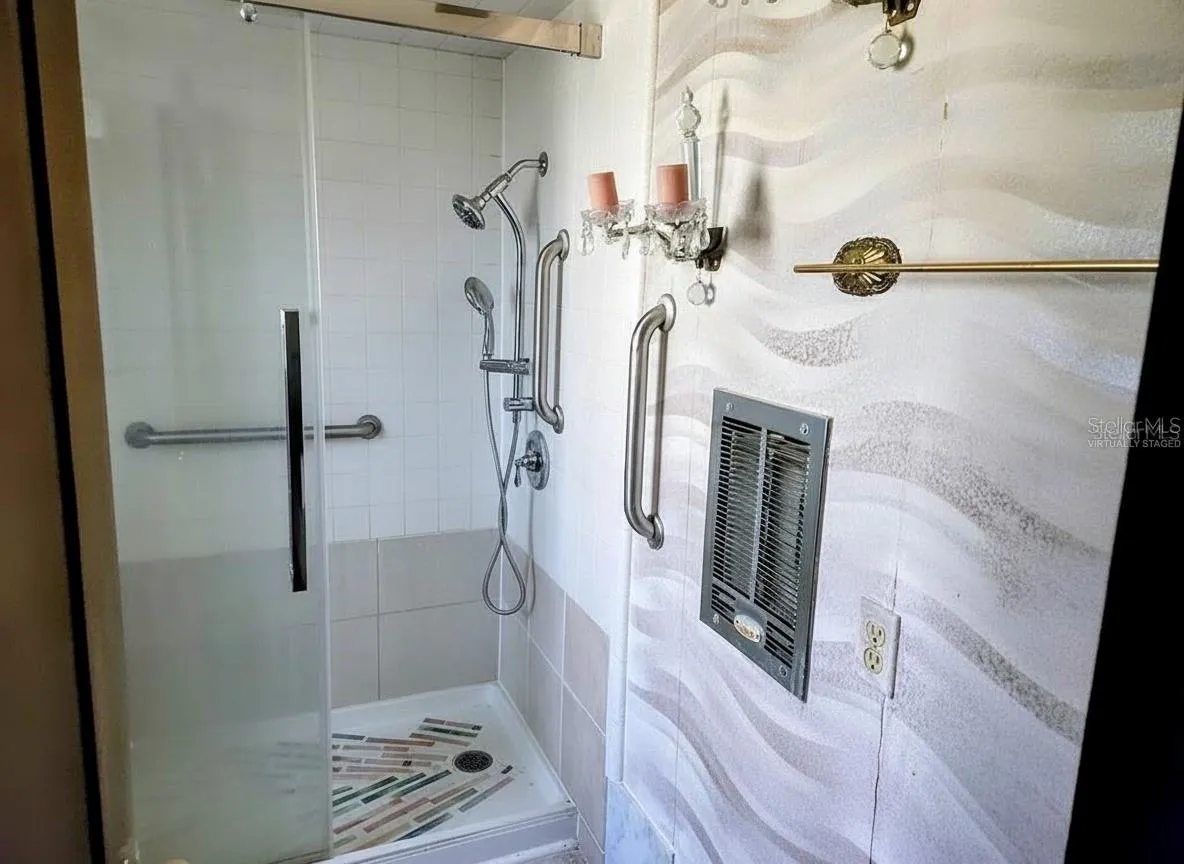 virtually staged guest bath