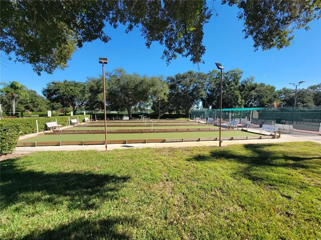BOCCE BALL COURTS