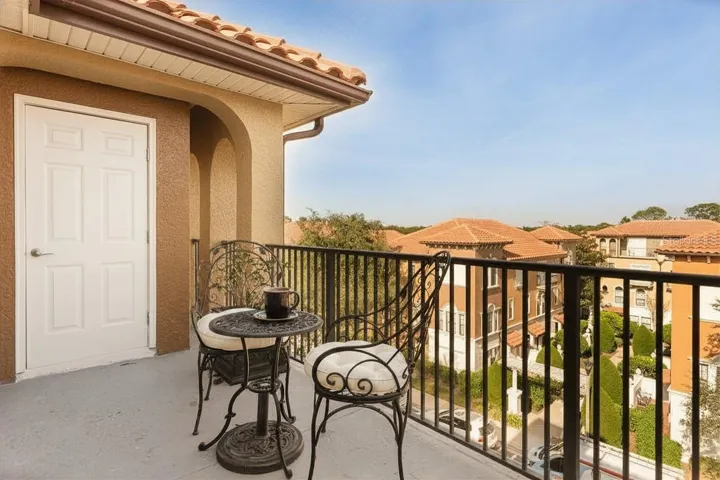 North side 4th Floor Balcony View