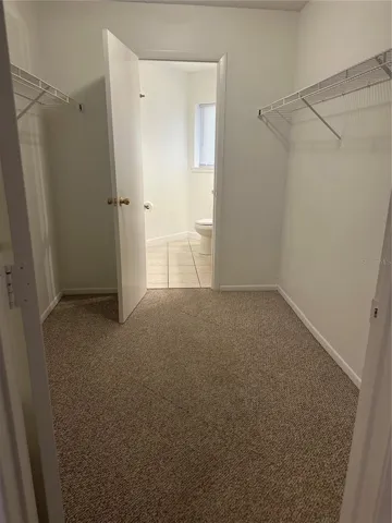 Primary walk-in closet