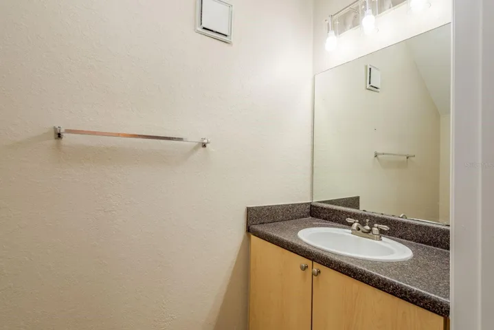 First floor, Half Bathroom.