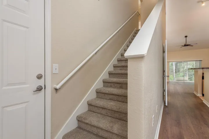 Stairs to bedrooms 2 and 3