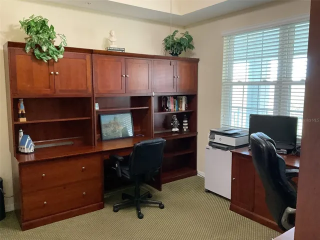 Bedroom 1 is an office