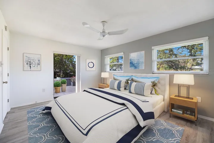 PRIMARY BEDROOM VIRTUALLY STAGED