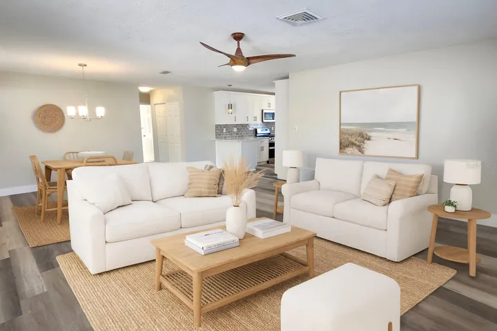 Virtual staging