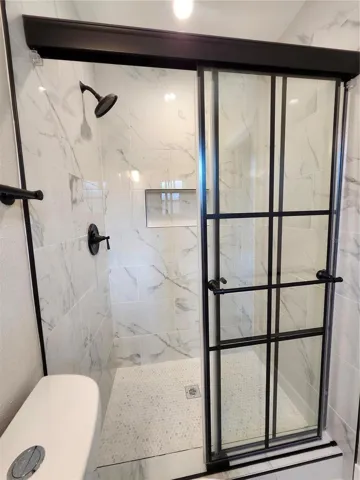Ensuite bathroom shower