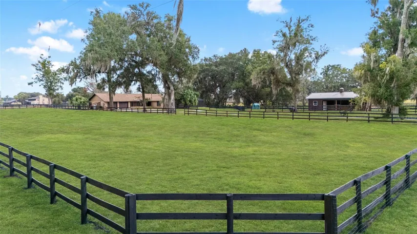 Gorgeous level pasture with view of home and barn