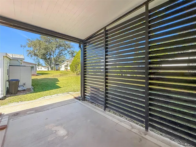 Covered Rear Golf Cart Parking