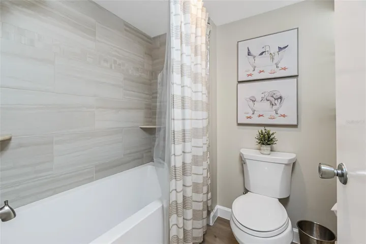 Guest Bath with Shower and Tub