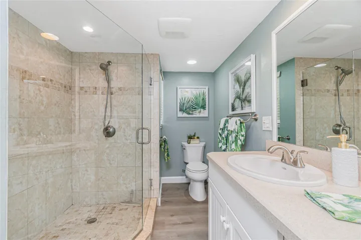 Updated Master Bath with Shower