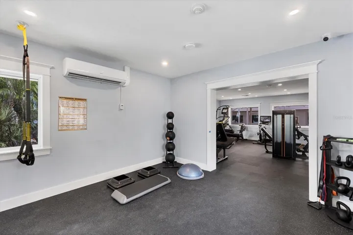Fitness room
