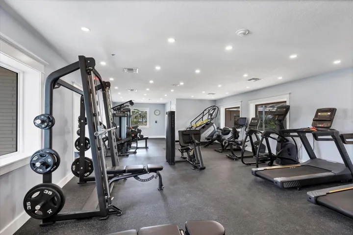 New fitness center has been expanded and has brand new Matrix equipment