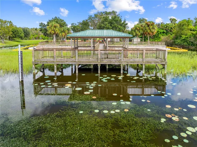 Lake Marian Community Dock.