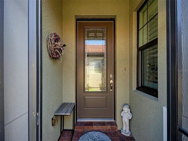 Inside Screened Entry To Front Door