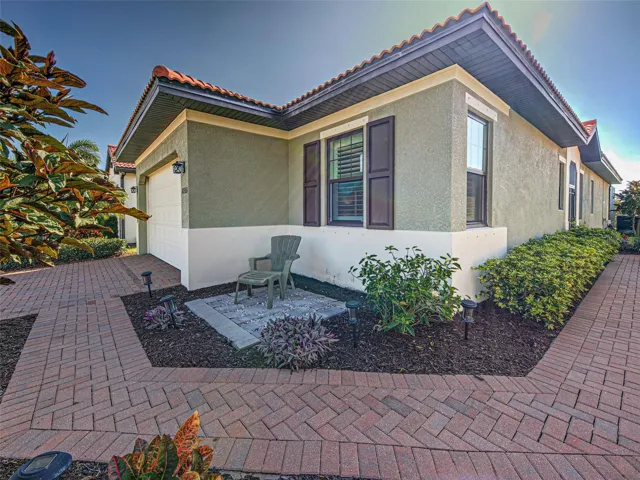 Pavers Leading To Front Door