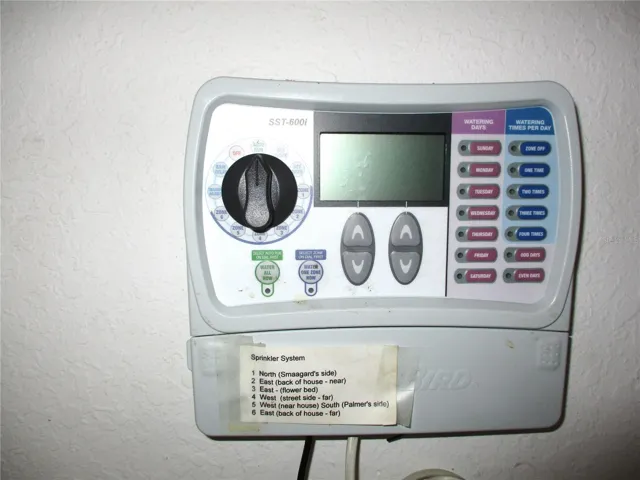 sprinkler system
