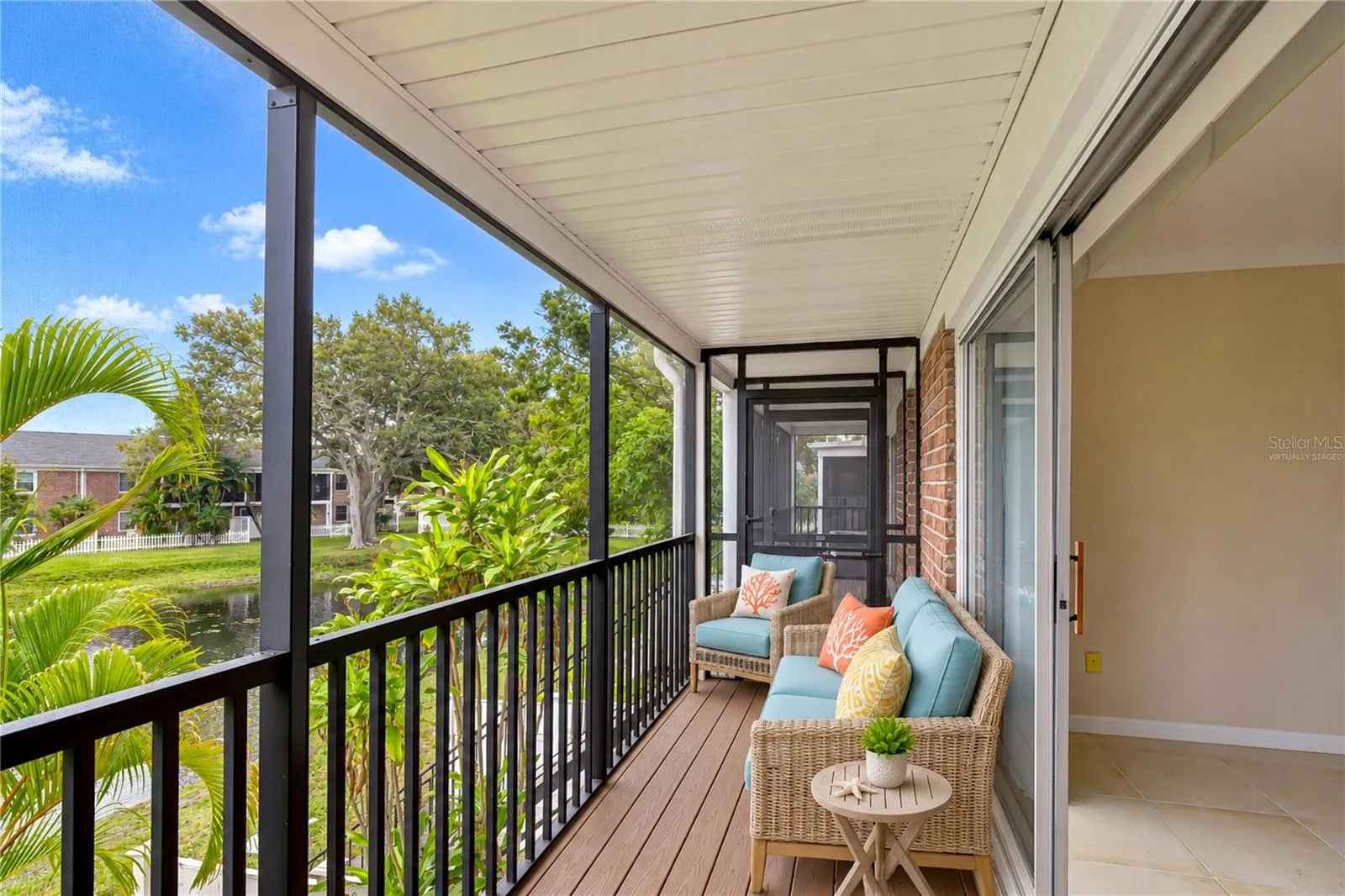 Private Balcony (virtually staged)