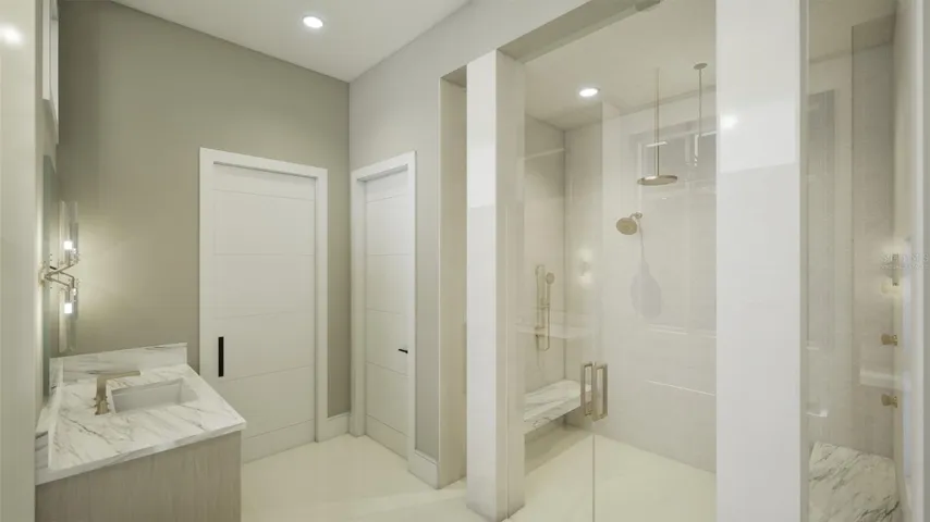 Virtually Staged - Primary Bathroom