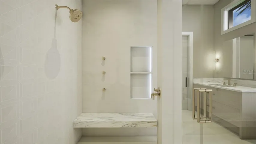 Virtually Staged - Primary Bathroom