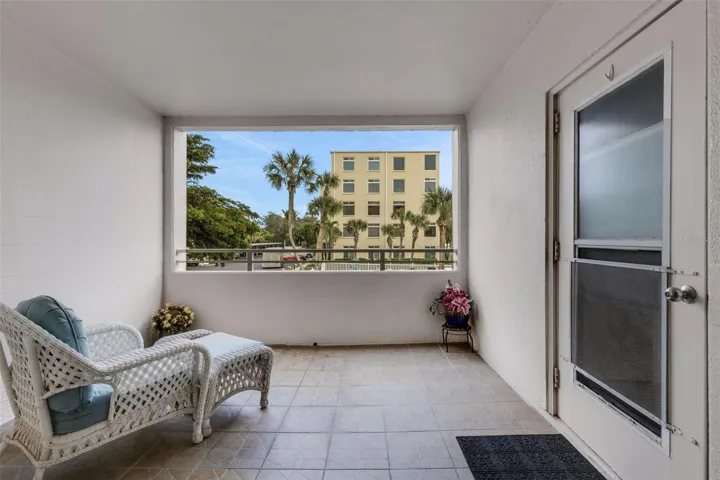 Common area Balcony over looks the pool