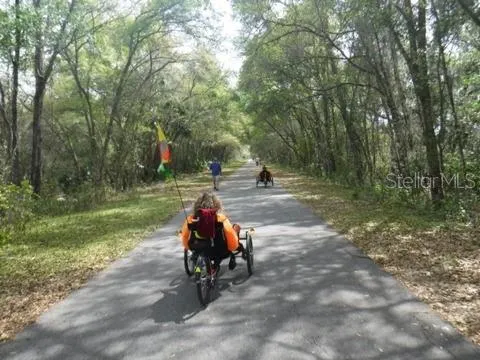 Withlacoochee Trail. Walking distance.