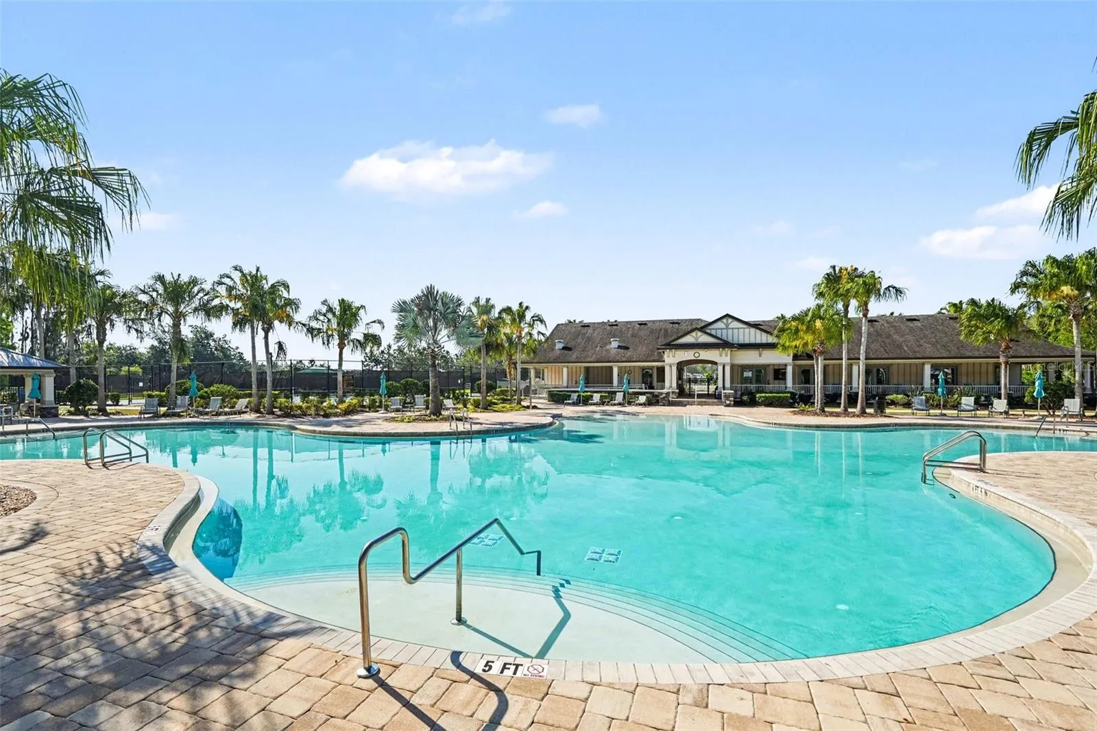 Resort style community pool