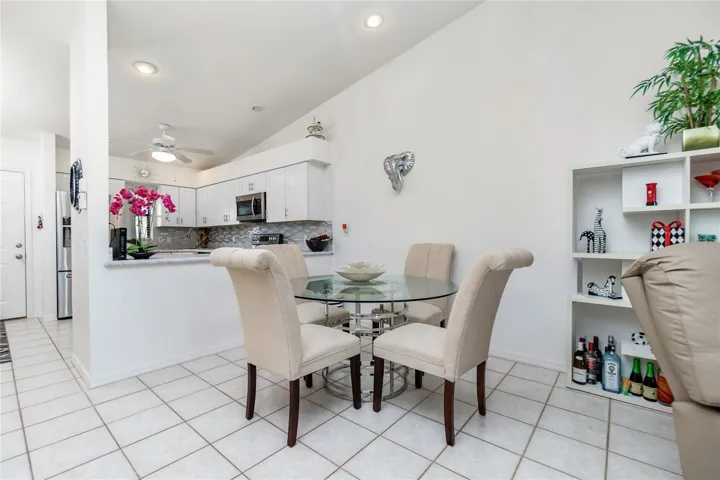 Lovely dining area