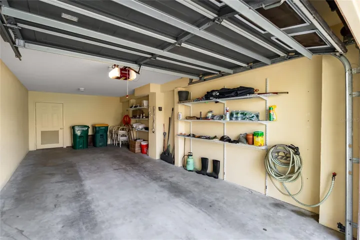 Garage is under the condo