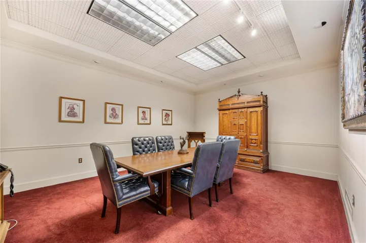 Across the hall form office #5 is an enormous conference room.