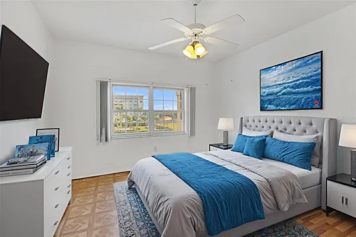 Virtual Staged Bedroom