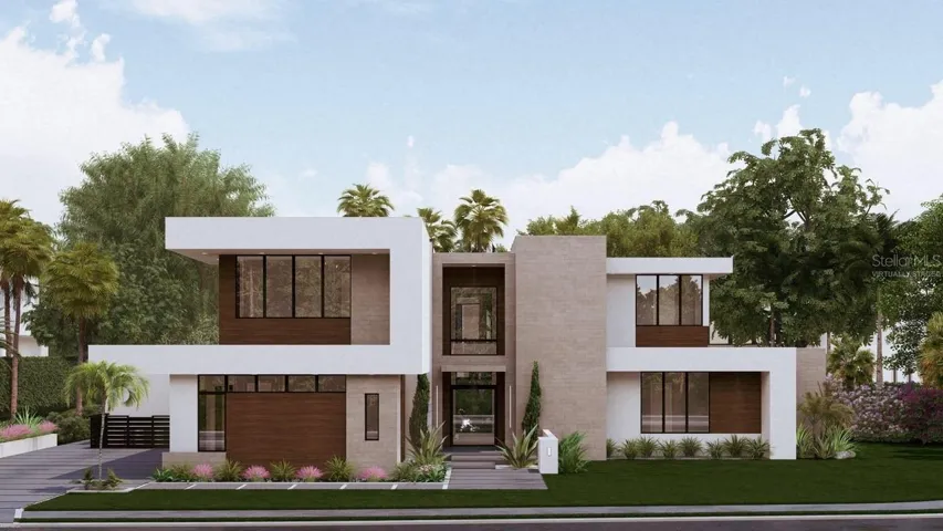 Front Exterior Rendering - Virtually Staged