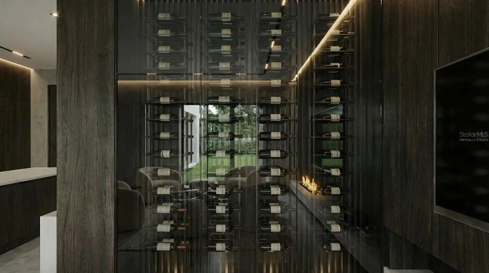 Living Room - Virtually Staged