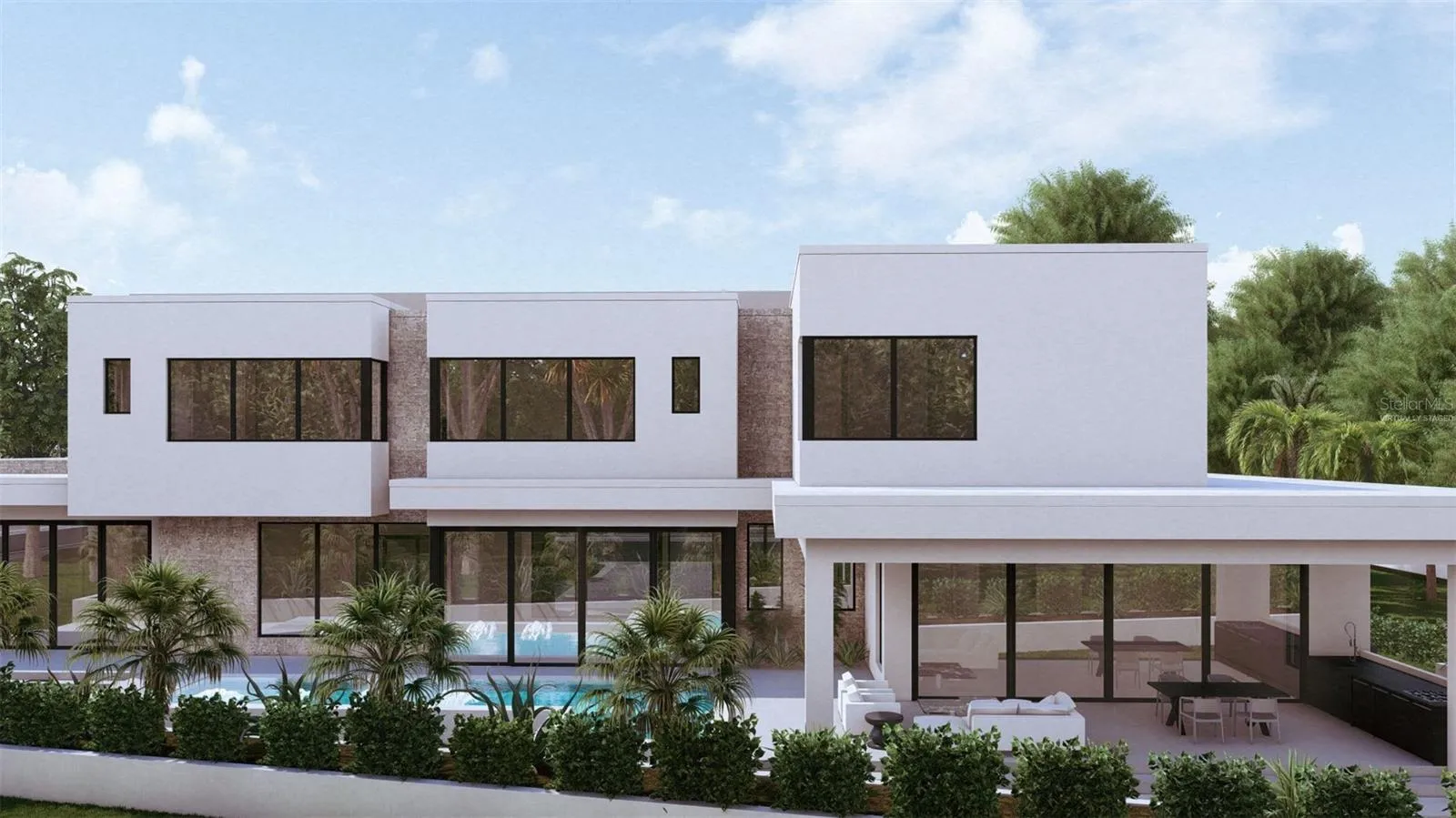 Back Exterior - Virtually Staged