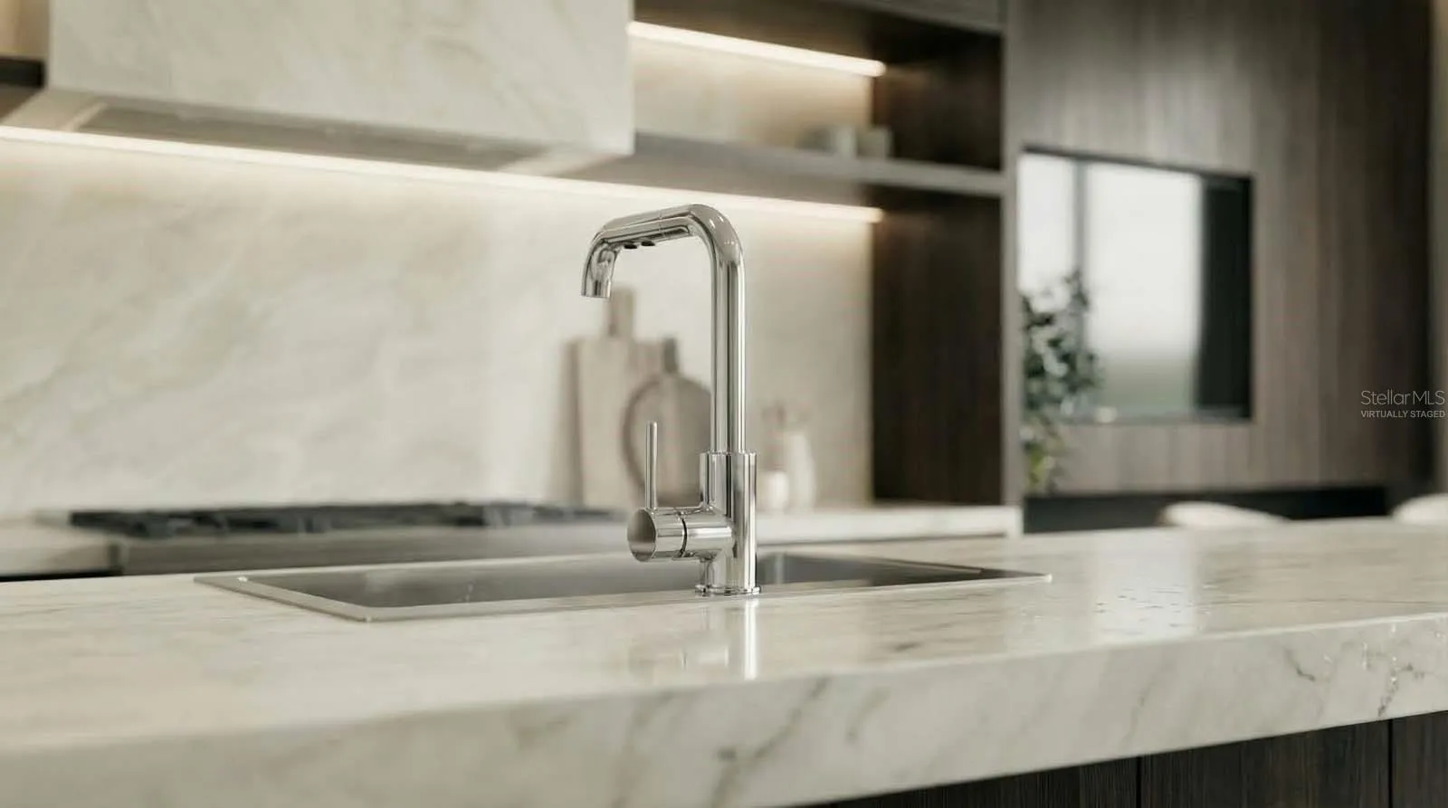 Kitchen Rendering - Virtually Staged