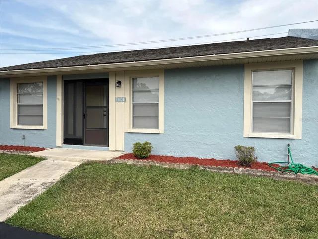 Freshly painted exterior