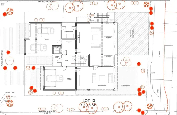 Ground Floor with Landscaping