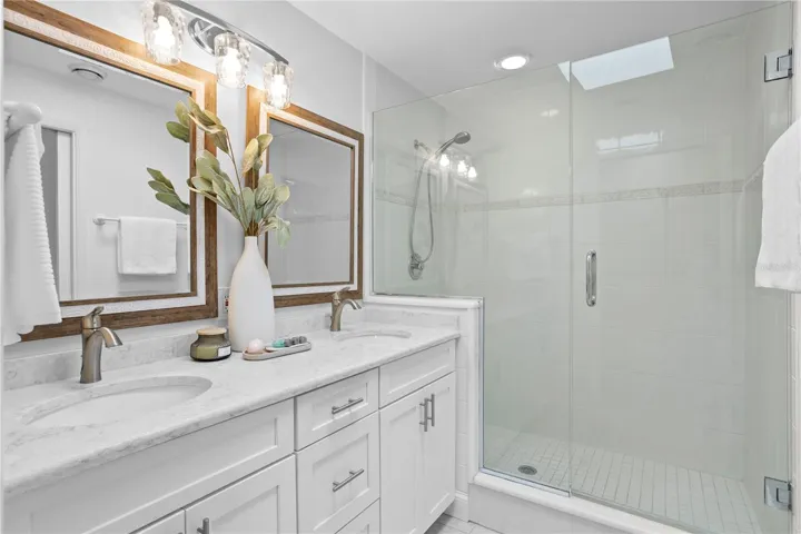 Primary ensuite with private water closet