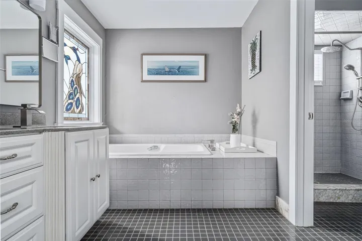 Relax in your soaking tub