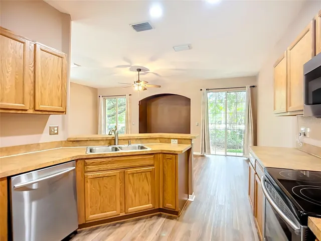 Virtually staged formal dining room