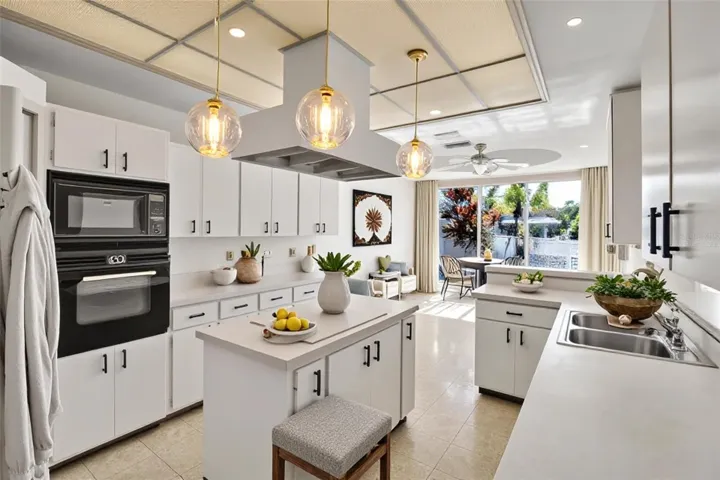 Virtually Staged Kitchen